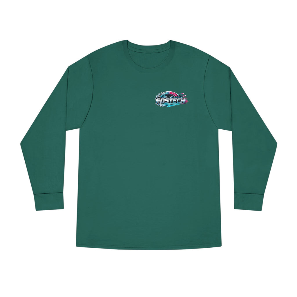 FOSTECH Retro Wave Long Sleeve Tee — Vintage Surf Logo Shirt
