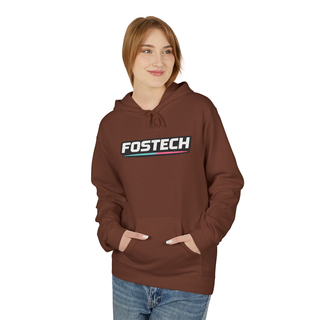 I Void Warranties Hoodie — FOSTECH Logo Tech Repair Humor Hoodie