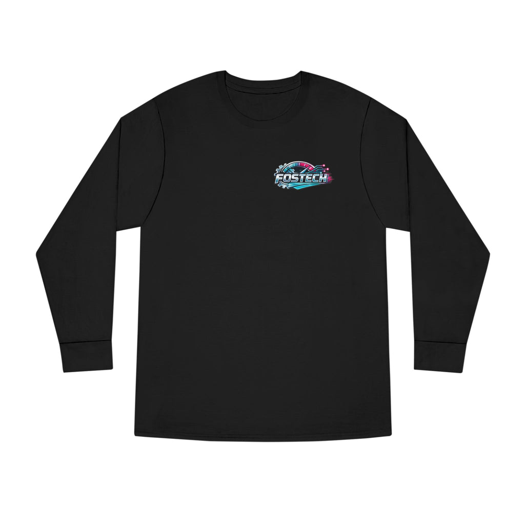 FOSTECH Retro Wave Long Sleeve Tee — Vintage Surf Logo Shirt