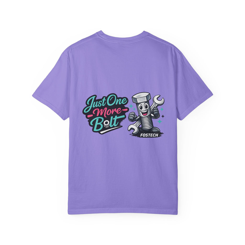 Just One More Bolt T-Shirt — Cute Bolt & Wrench Mechanic Graphic Tee