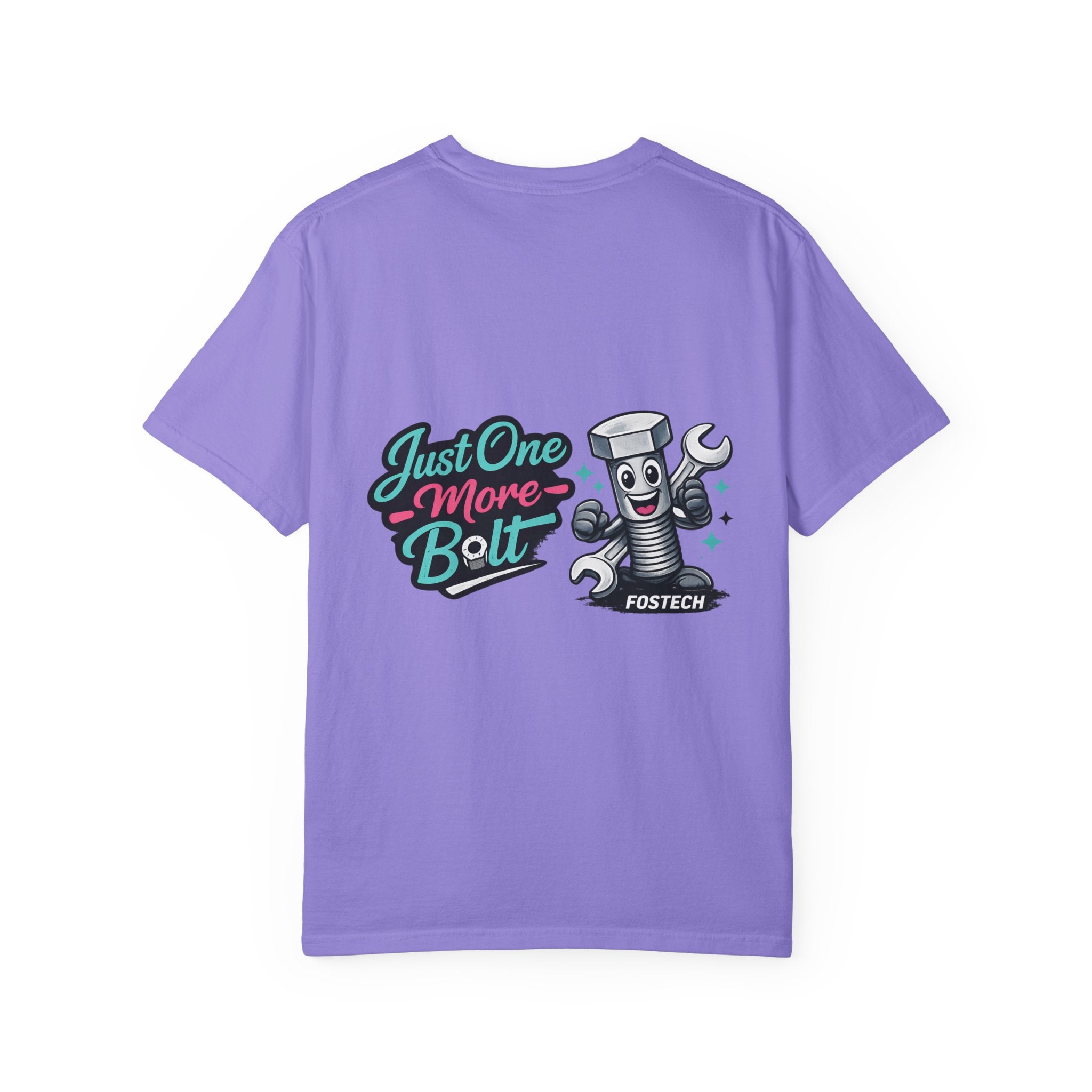 Just One More Bolt T-Shirt — Cute Bolt & Wrench Mechanic Graphic Tee