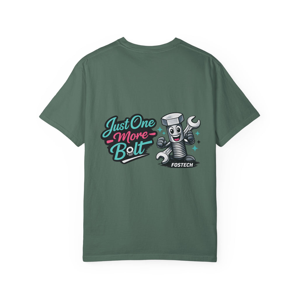 Just One More Bolt T-Shirt — Cute Bolt & Wrench Mechanic Graphic Tee