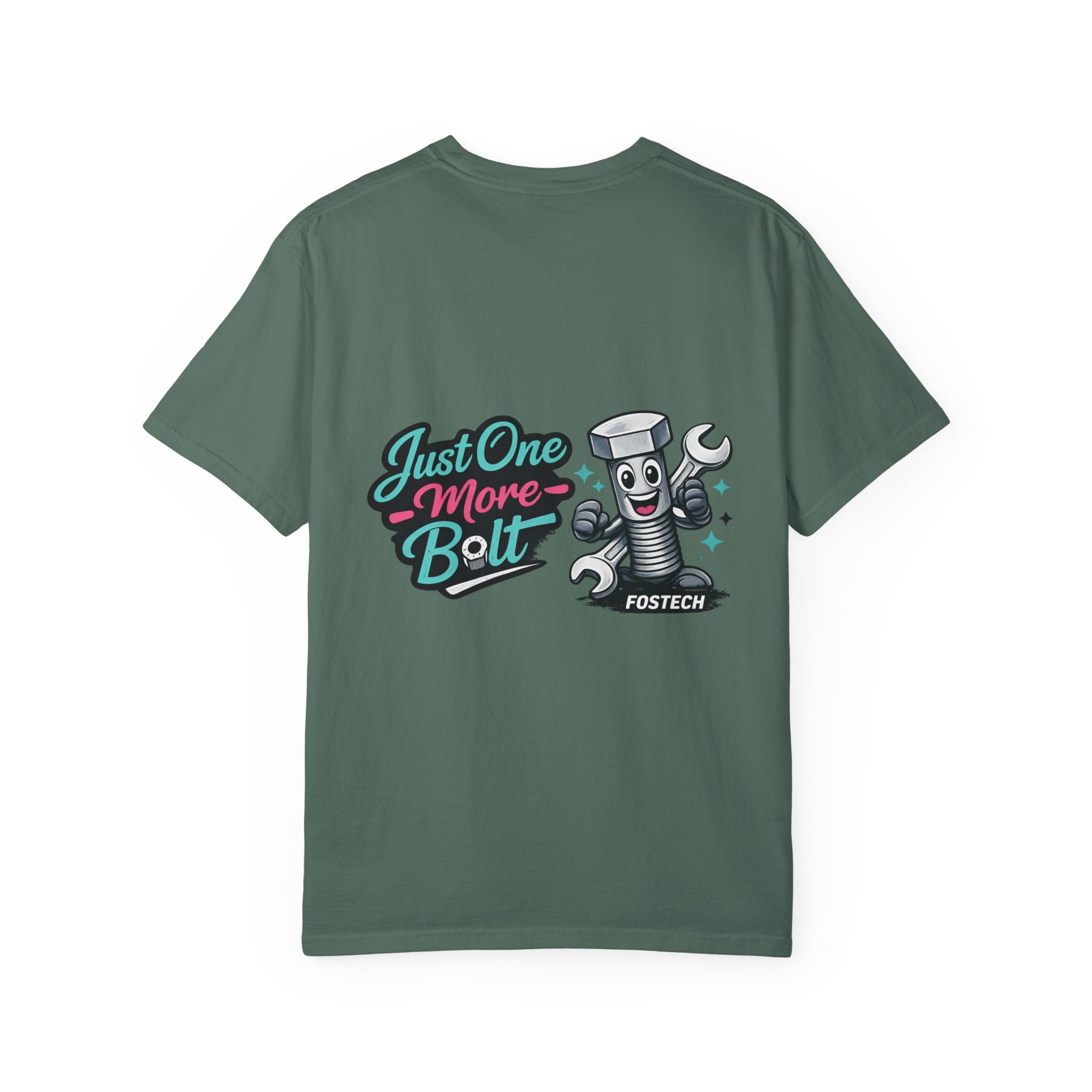 Just One More Bolt T-Shirt — Cute Bolt & Wrench Mechanic Graphic Tee