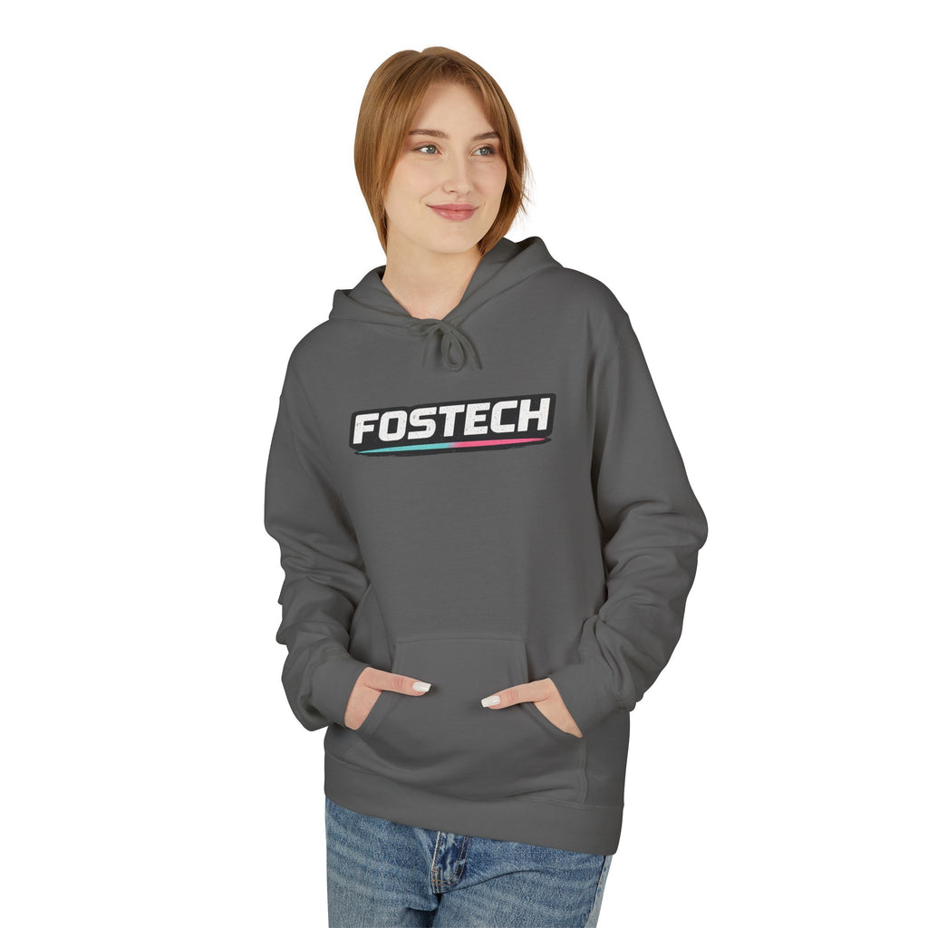 I Void Warranties Hoodie — FOSTECH Logo Tech Repair Humor Hoodie