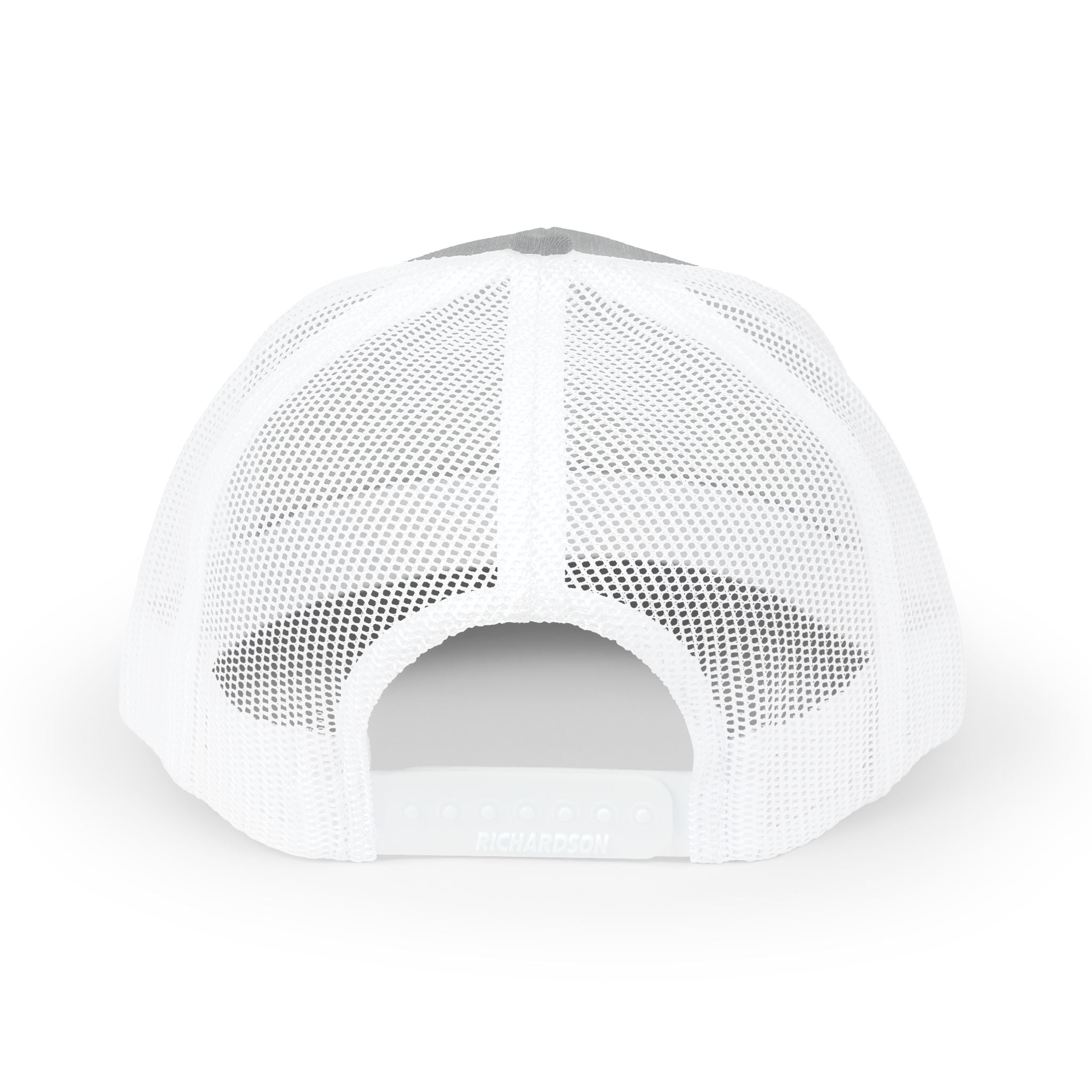 Fostech Embroidered Trucker Cap — Black & White Snapback Hat