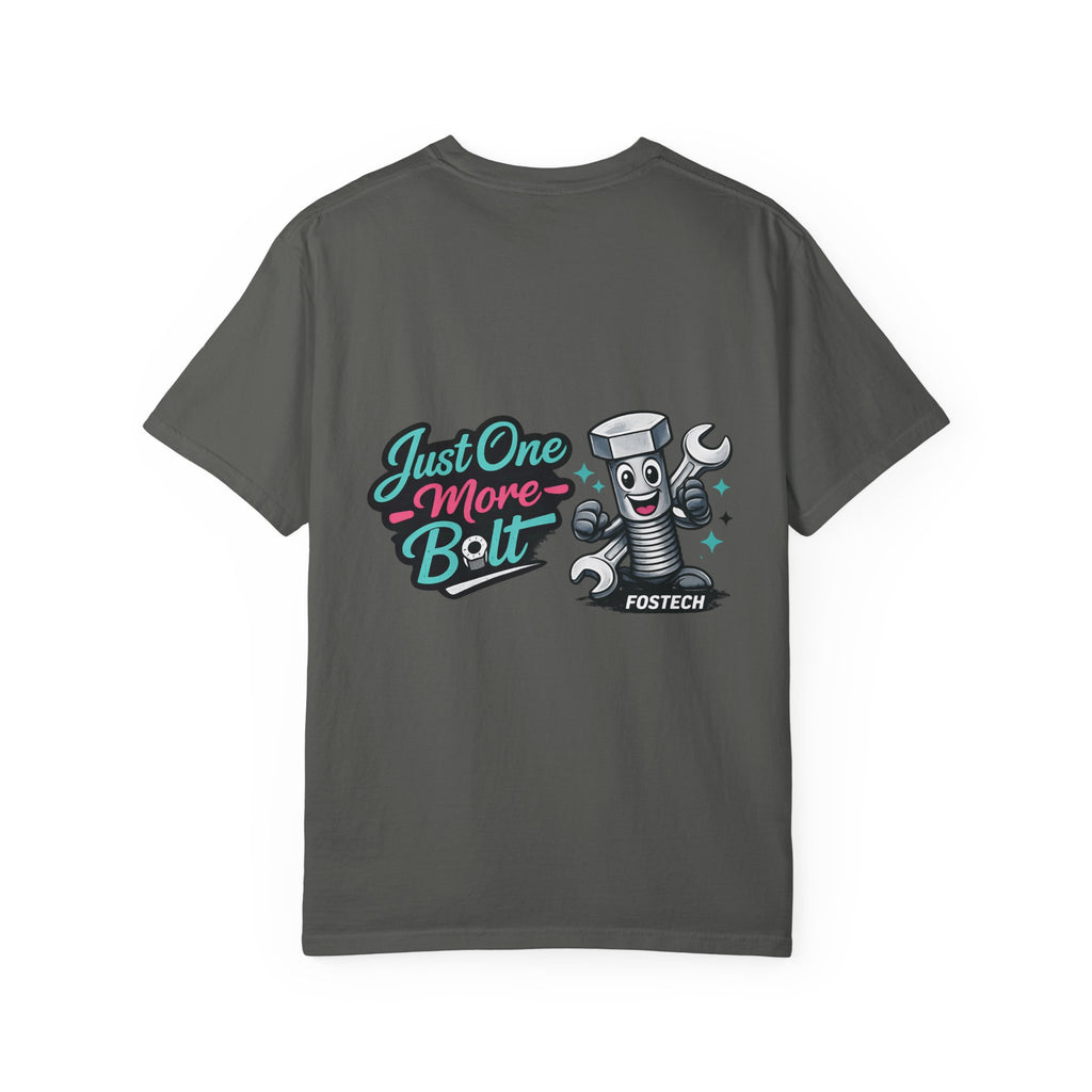 Just One More Bolt T-Shirt — Cute Bolt & Wrench Mechanic Graphic Tee