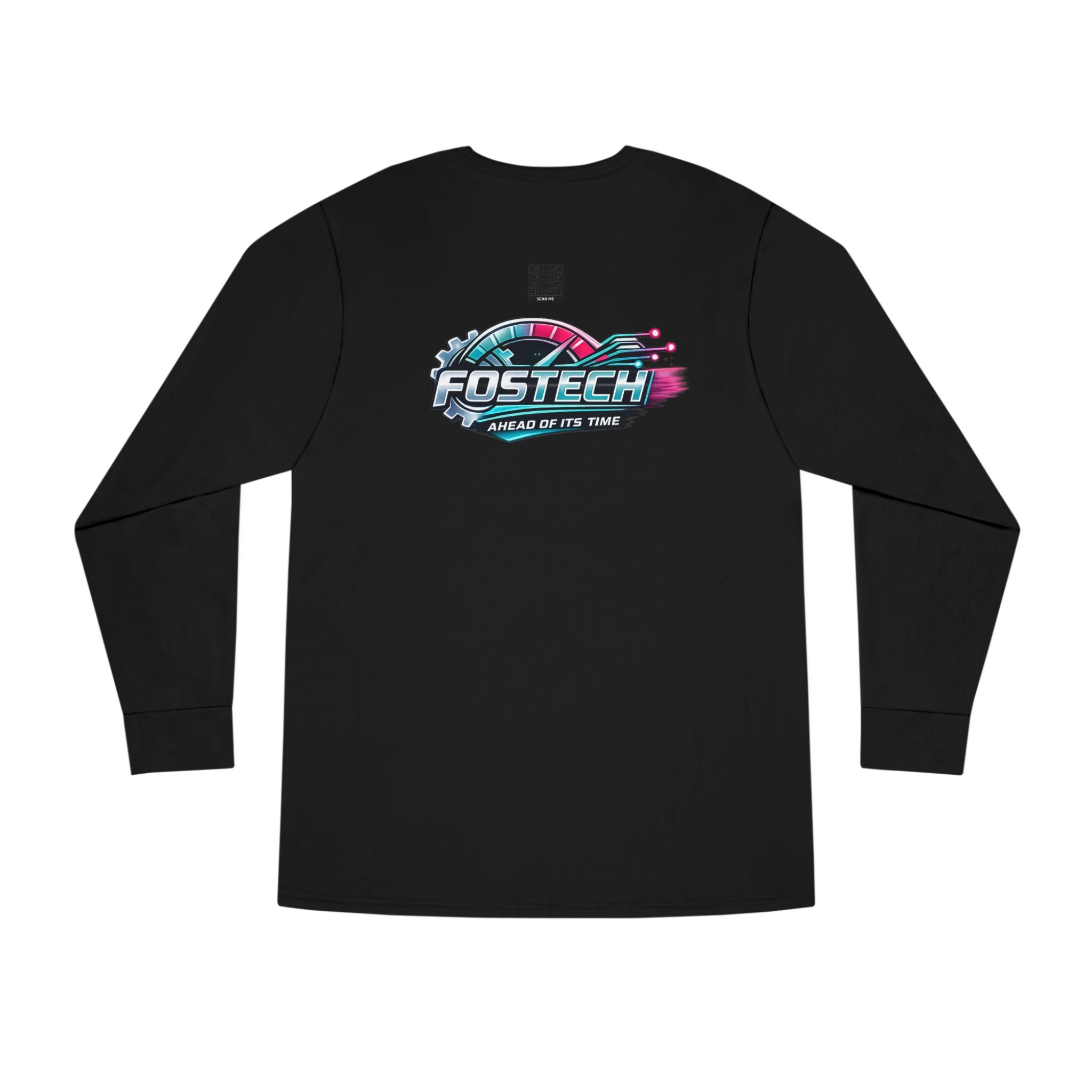 FOSTECH Retro Wave Long Sleeve Tee — Vintage Surf Logo Shirt