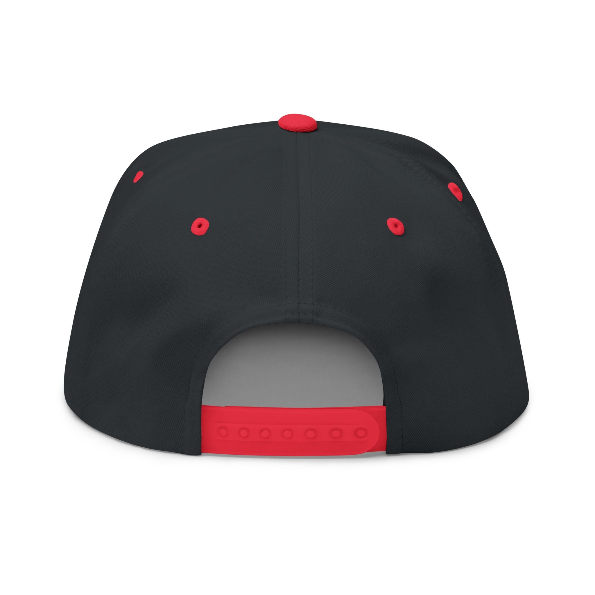 Embroidered Flat Bill Cap – FOSTECH Logo Snapback