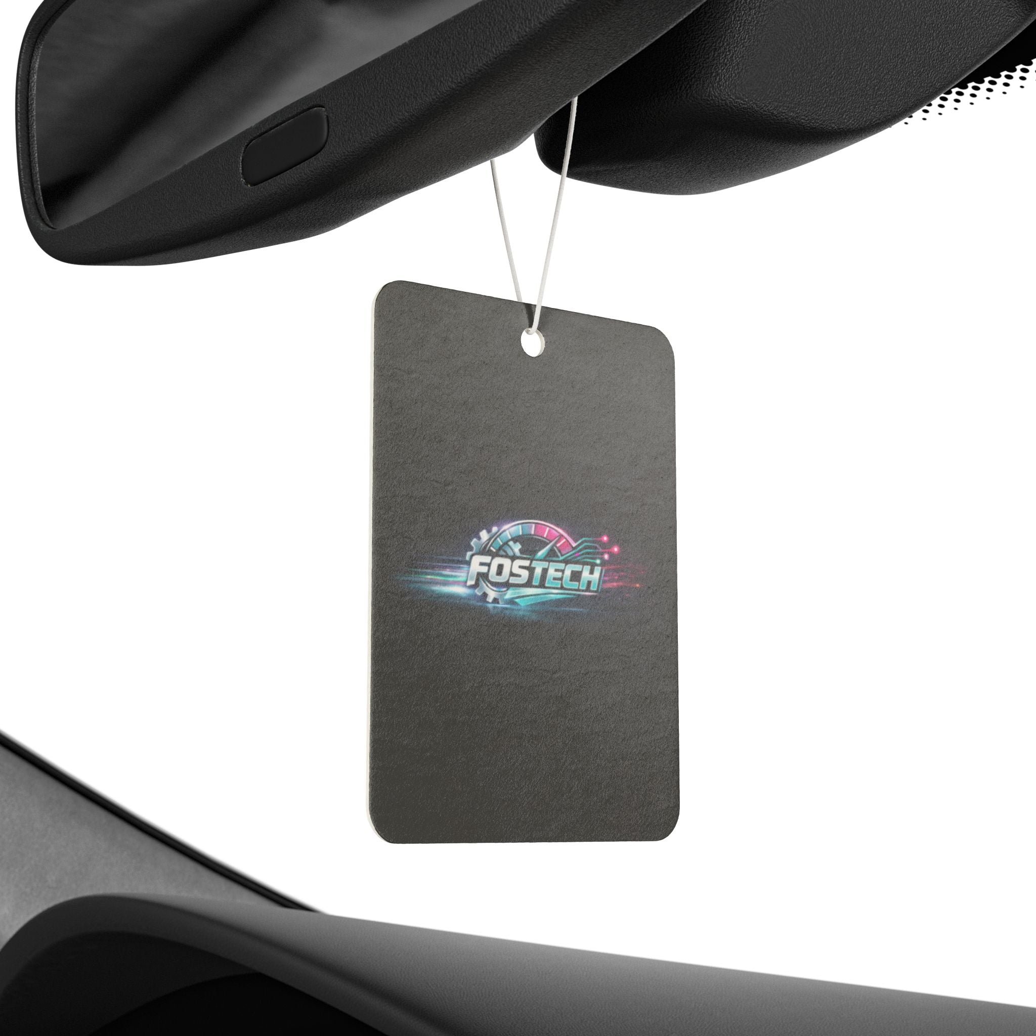 Fostech Retro Racing Car Air Freshener — Cool Scented Hanging Auto Decor