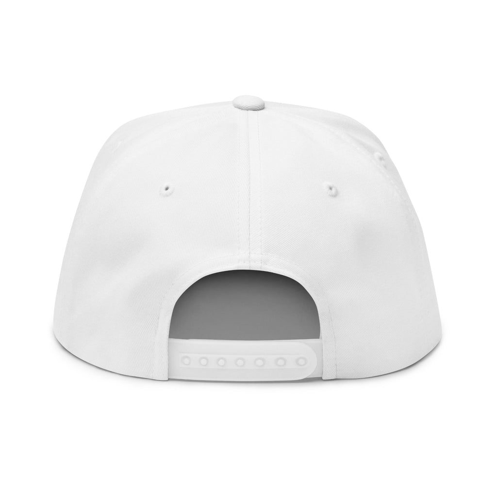 Embroidered Flat Bill Cap – FOSTECH Logo Snapback