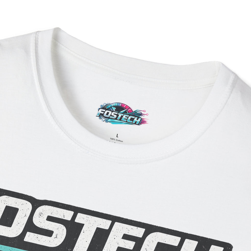 FosTech Garage T-Shirt — "Customer States: 'Makes Noise'" Car Mechanic Crew Tee