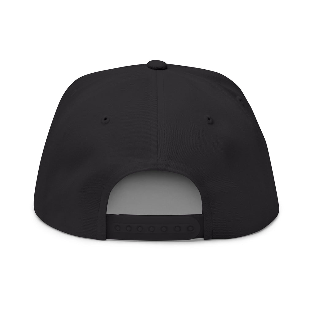 Embroidered Flat Bill Cap – FOSTECH Logo Snapback