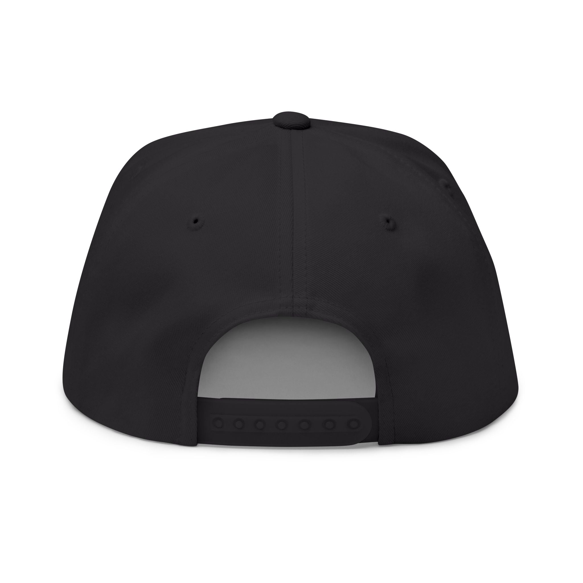 Embroidered Flat Bill Cap – FOSTECH Logo Snapback