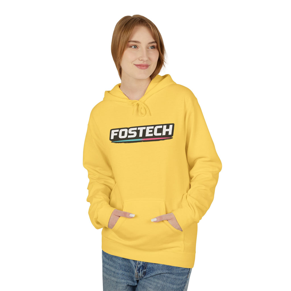 I Void Warranties Hoodie — FOSTECH Logo Tech Repair Humor Hoodie