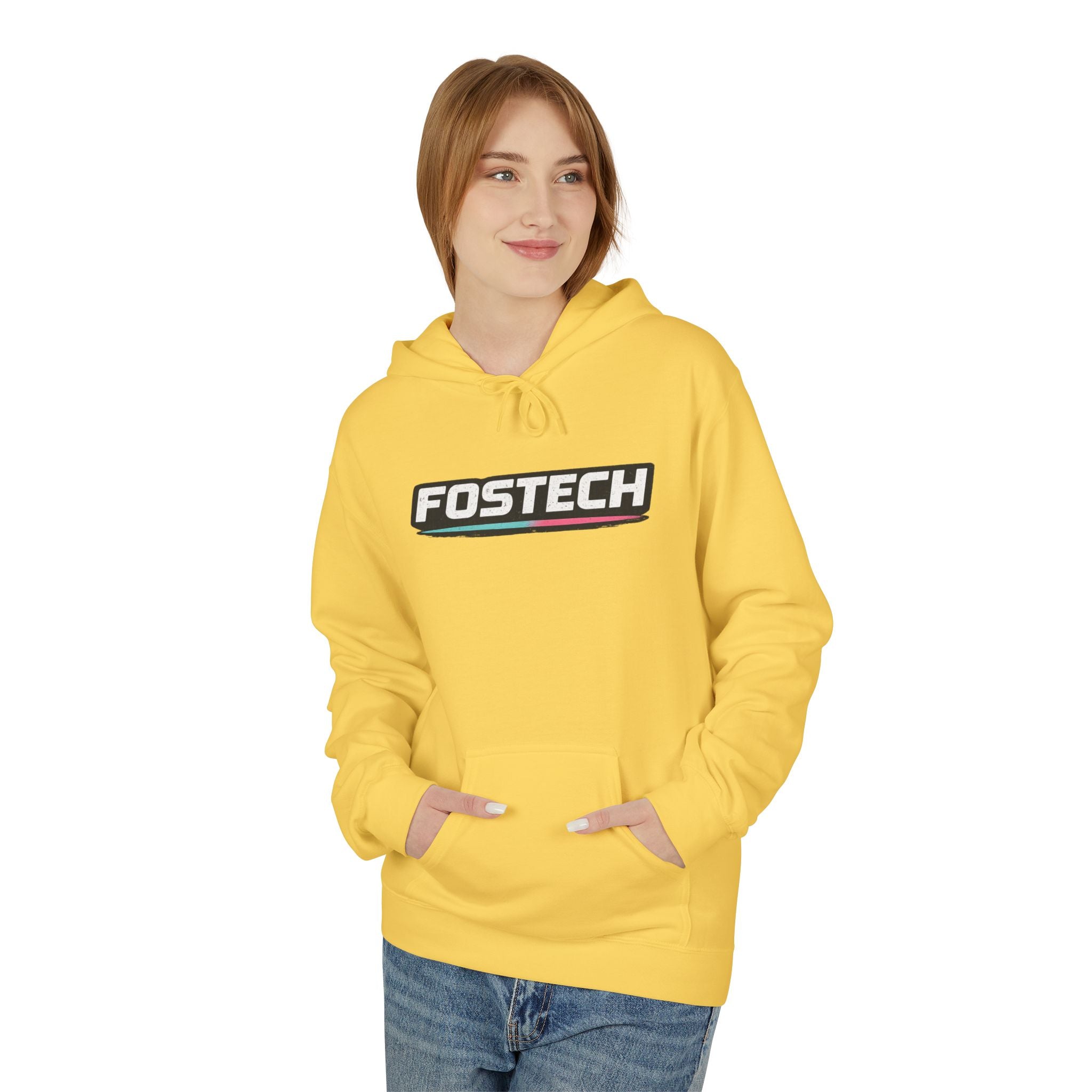I Void Warranties Hoodie — FOSTECH Logo Tech Repair Humor Hoodie