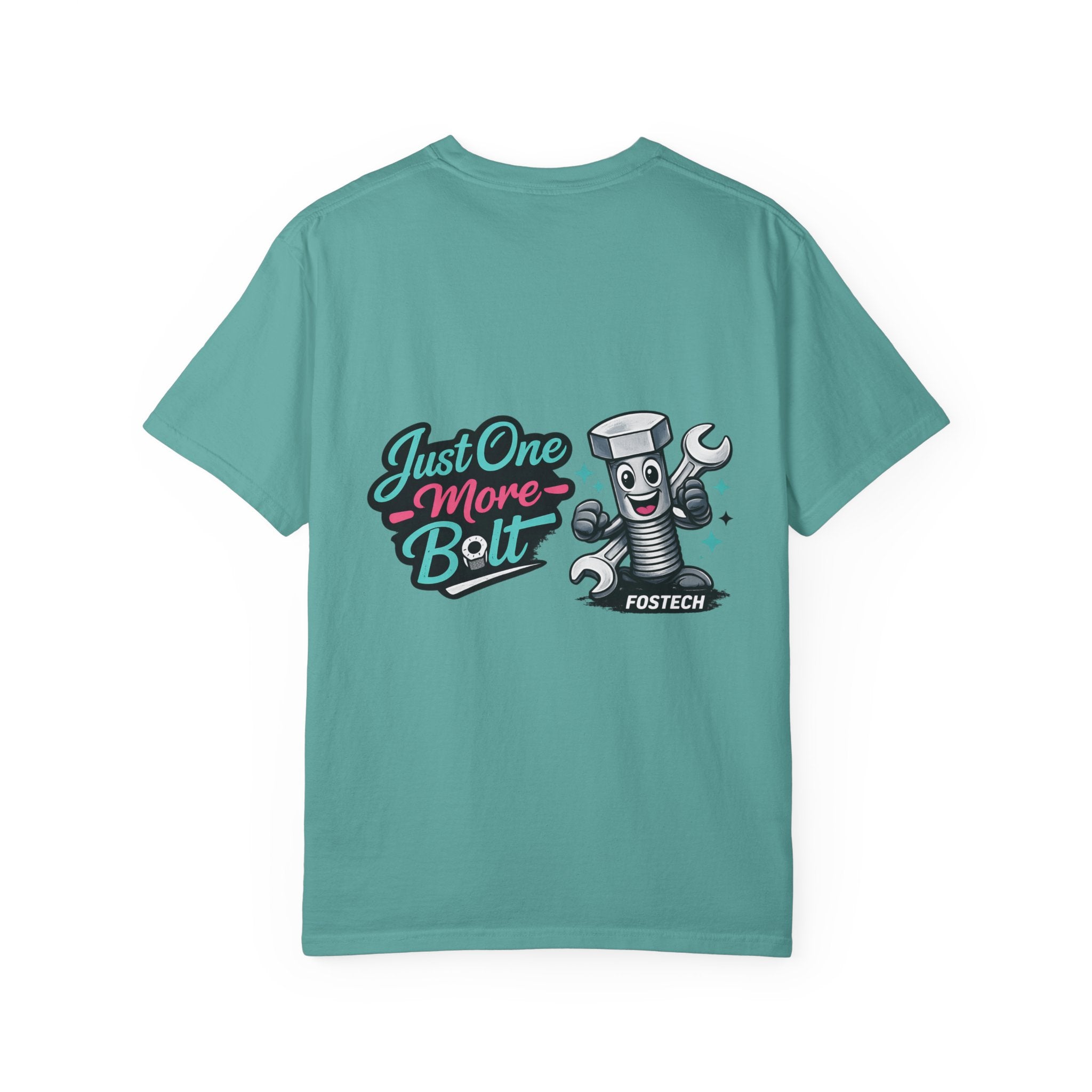 Just One More Bolt T-Shirt — Cute Bolt & Wrench Mechanic Graphic Tee