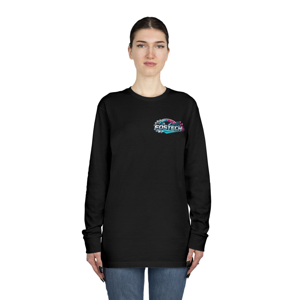 FOSTECH Retro Wave Long Sleeve Tee — Vintage Surf Logo Shirt