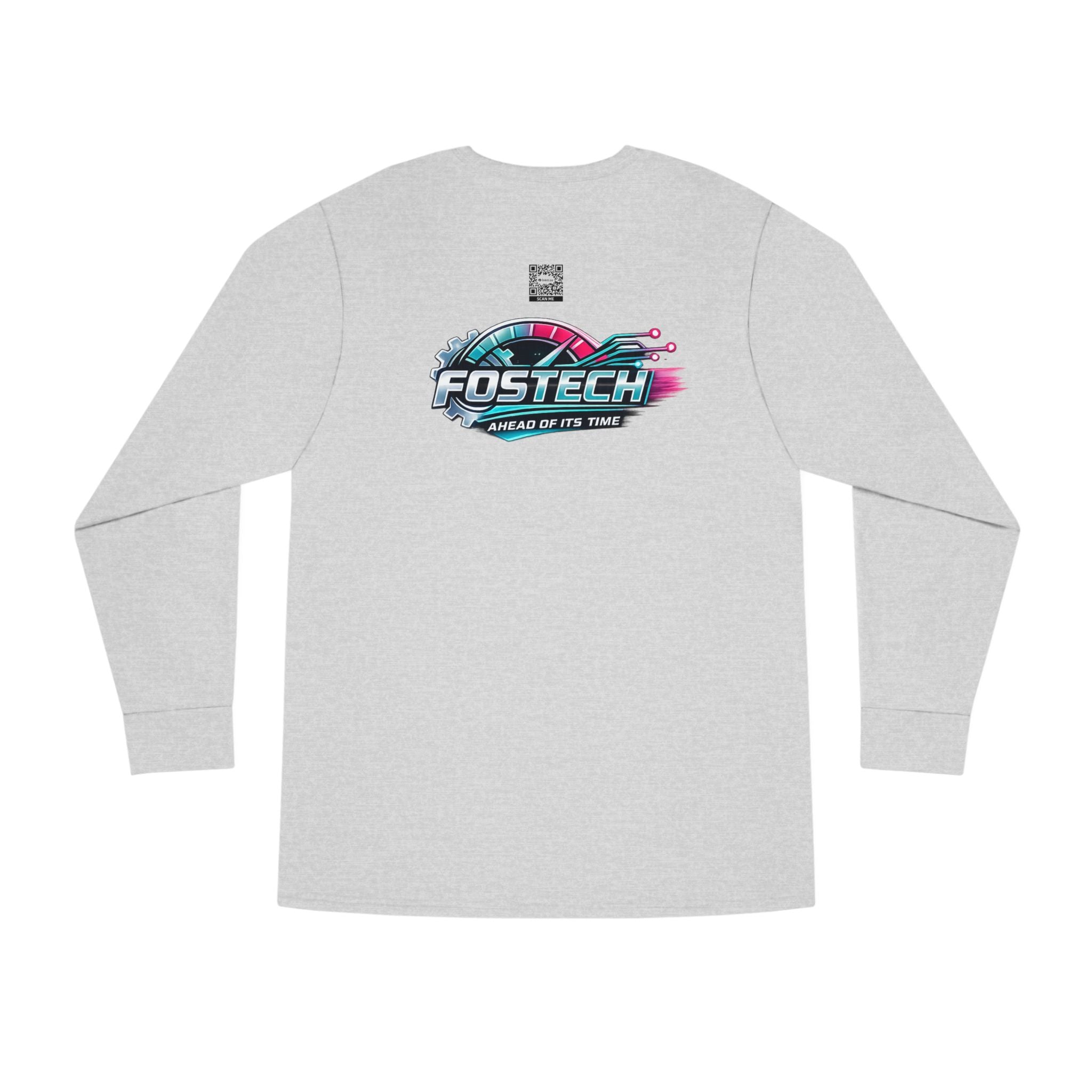 FOSTECH Retro Wave Long Sleeve Tee — Vintage Surf Logo Shirt