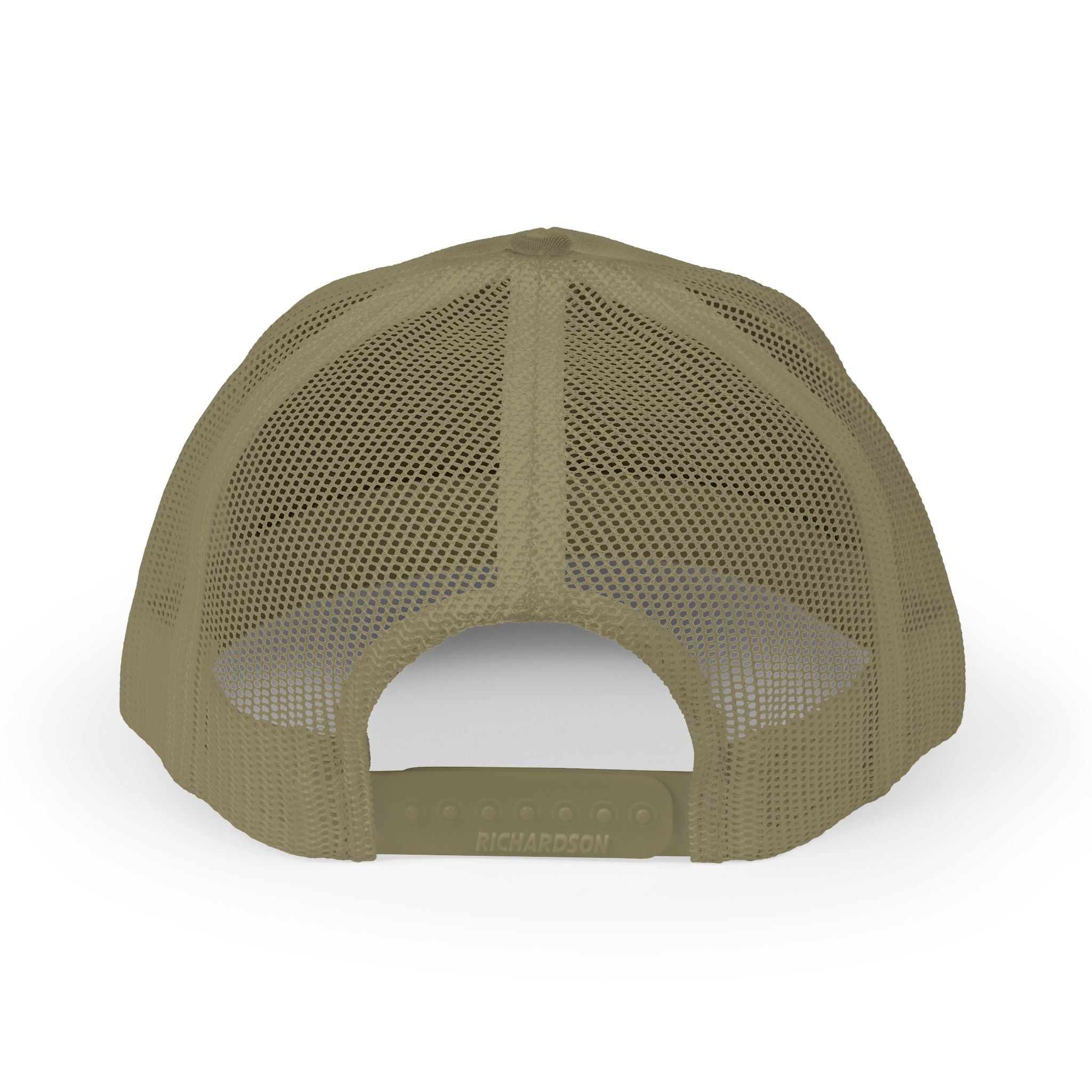 Fostech Embroidered Trucker Cap — Black & White Snapback Hat