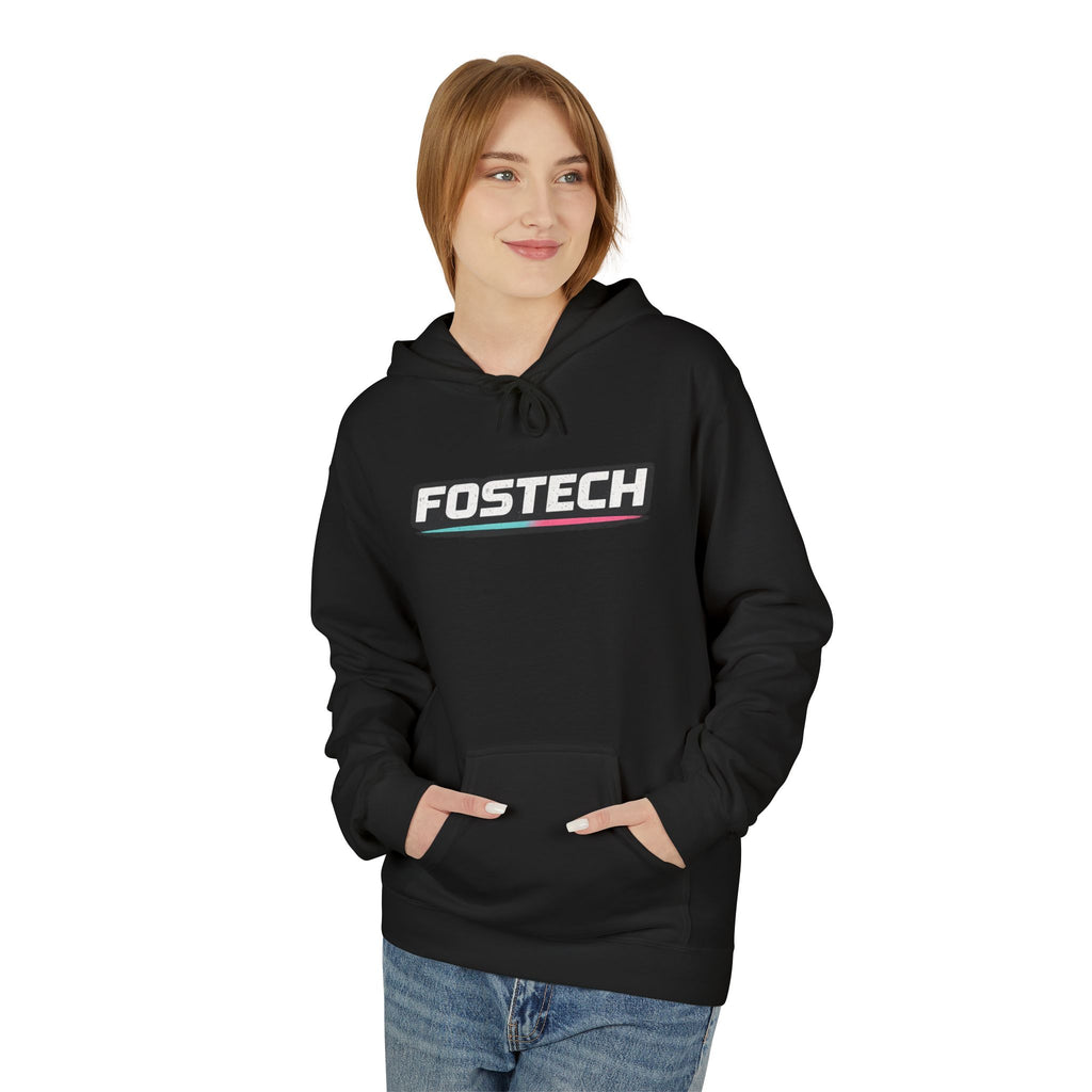 I Void Warranties Hoodie — FOSTECH Logo Tech Repair Humor Hoodie
