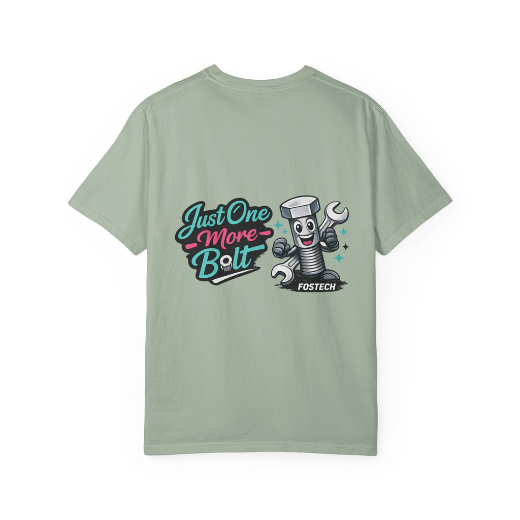 Just One More Bolt T-Shirt — Cute Bolt & Wrench Mechanic Graphic Tee