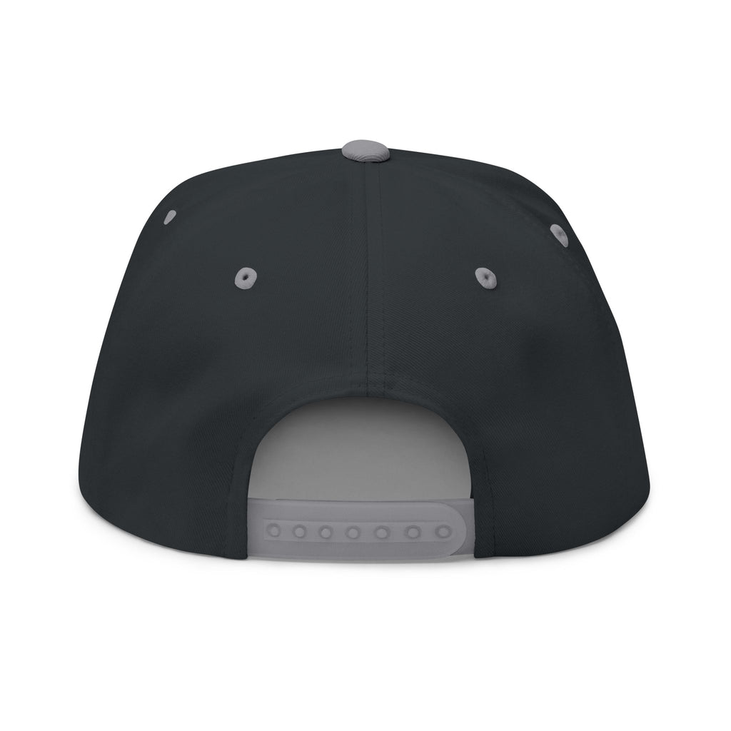 Embroidered Flat Bill Cap – FOSTECH Logo Snapback