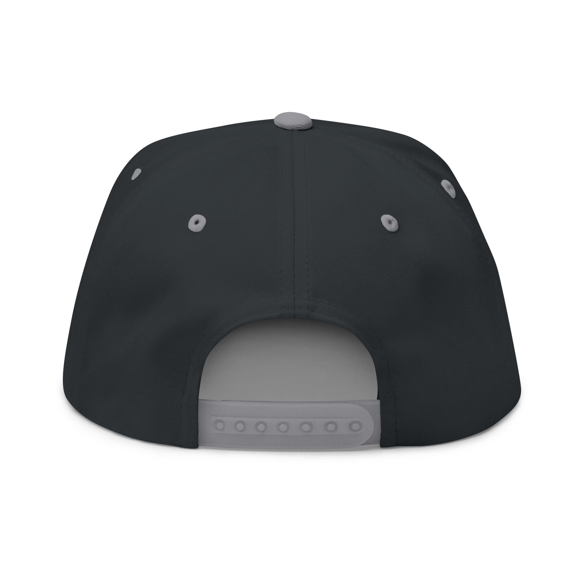 Embroidered Flat Bill Cap – FOSTECH Logo Snapback