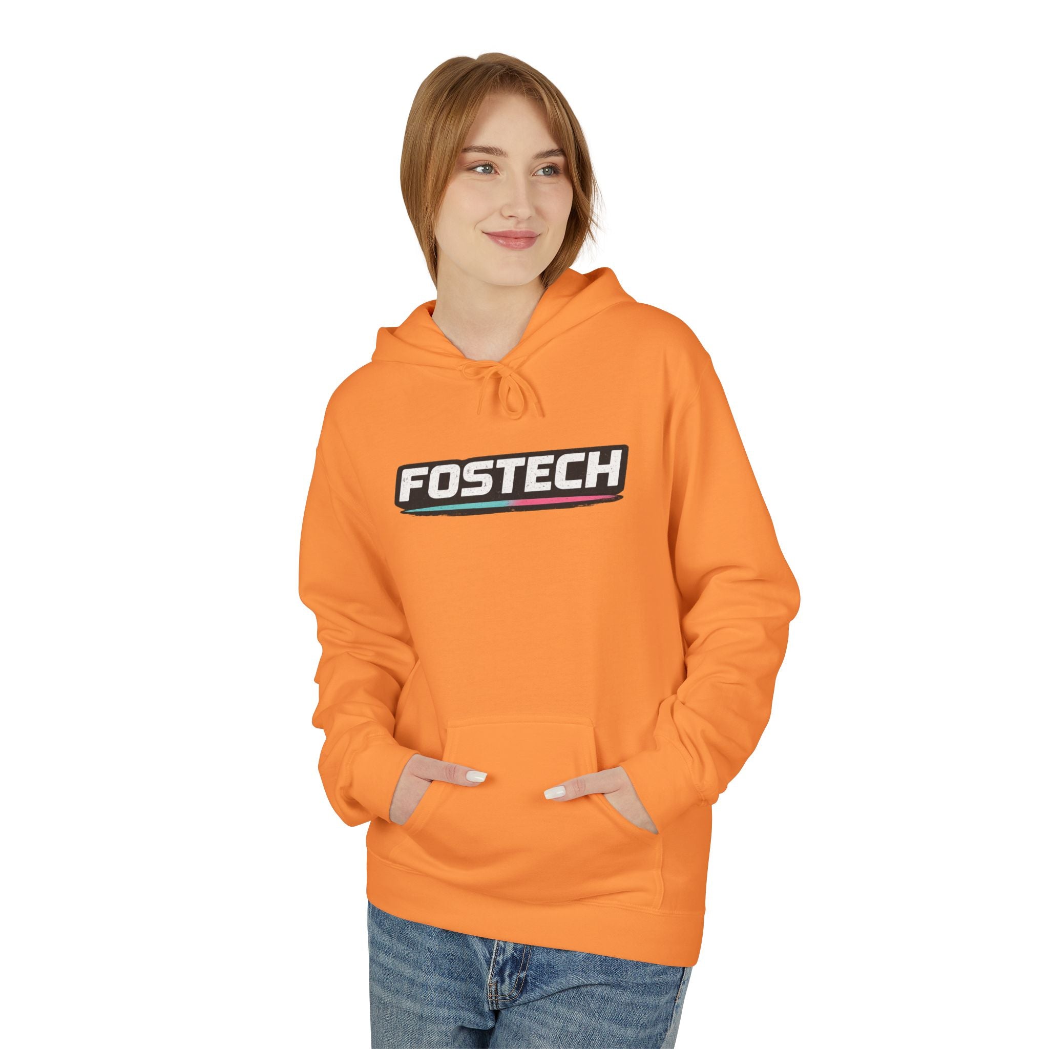 I Void Warranties Hoodie — FOSTECH Logo Tech Repair Humor Hoodie