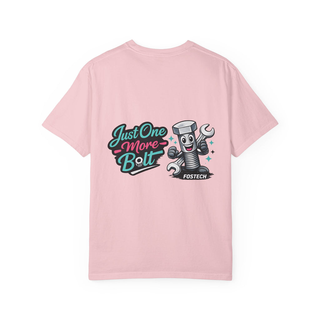 Just One More Bolt T-Shirt — Cute Bolt & Wrench Mechanic Graphic Tee
