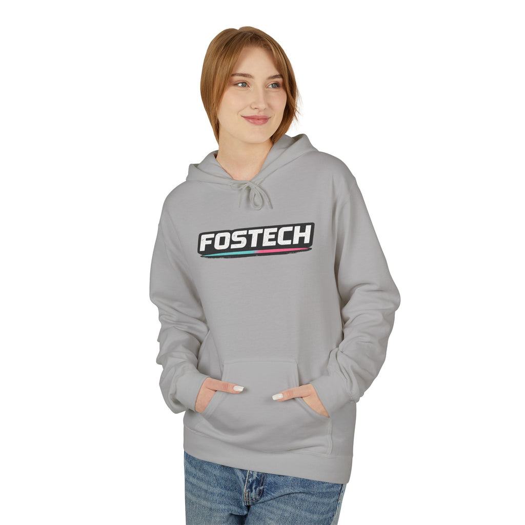 I Void Warranties Hoodie — FOSTECH Logo Tech Repair Humor Hoodie