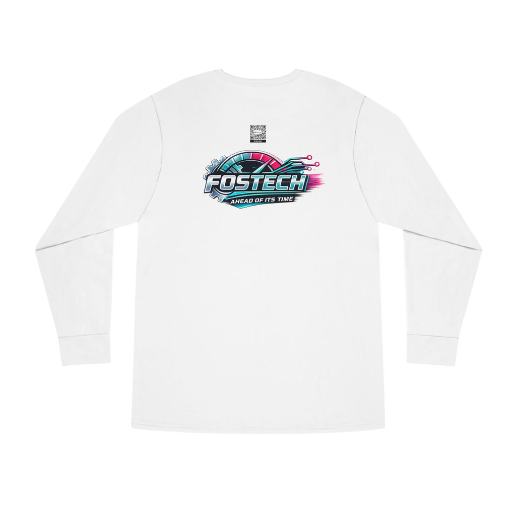 FOSTECH Retro Wave Long Sleeve Tee — Vintage Surf Logo Shirt