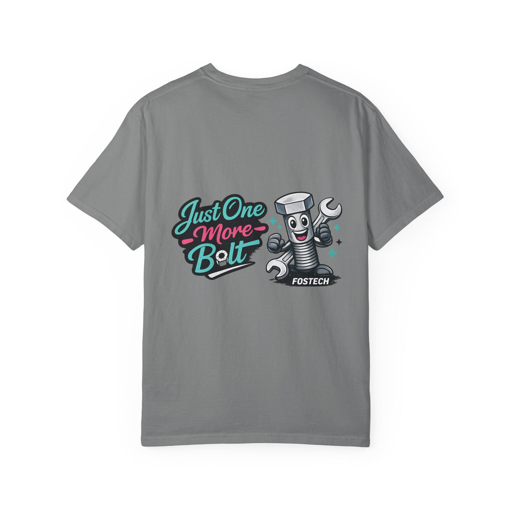 Just One More Bolt T-Shirt — Cute Bolt & Wrench Mechanic Graphic Tee