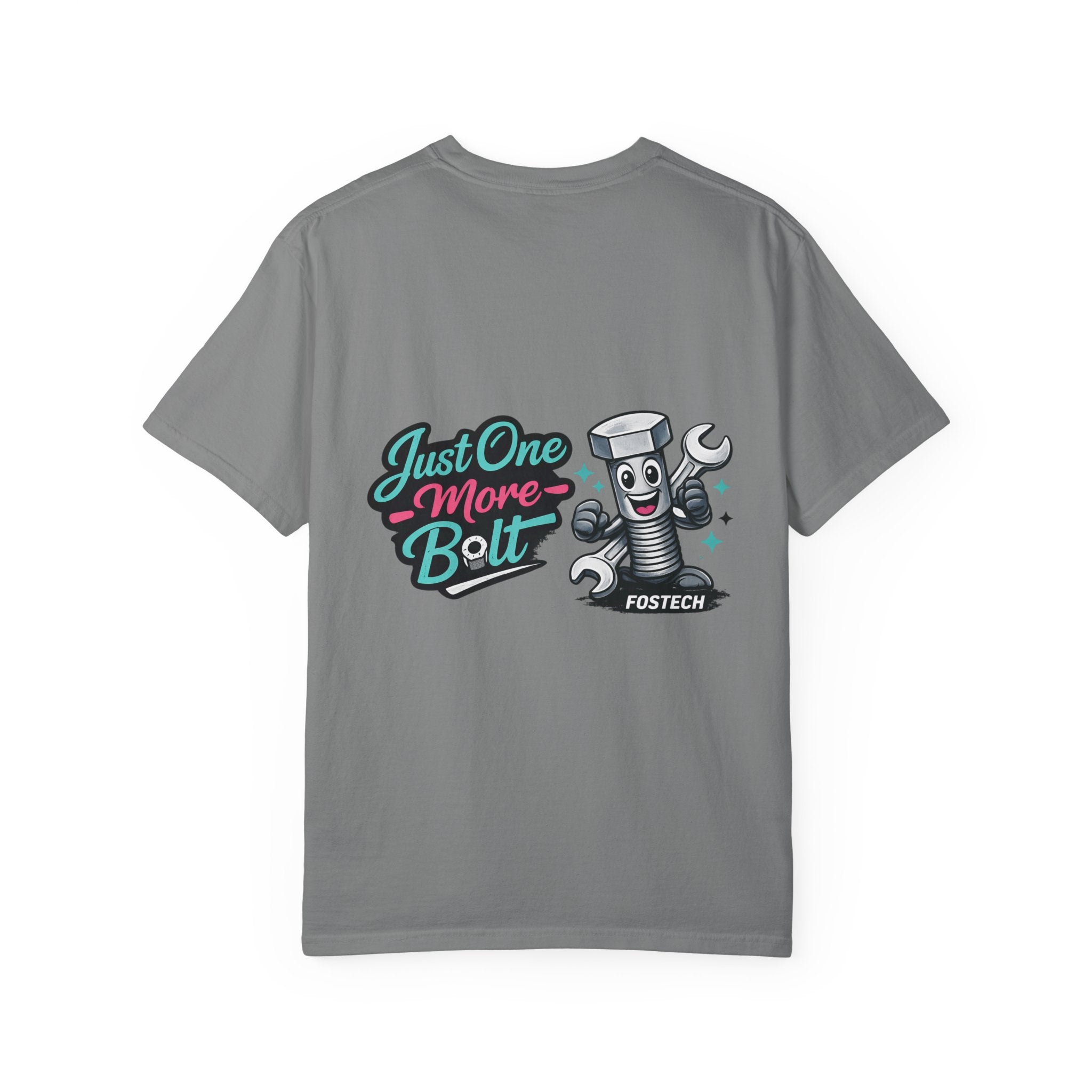 Just One More Bolt T-Shirt — Cute Bolt & Wrench Mechanic Graphic Tee