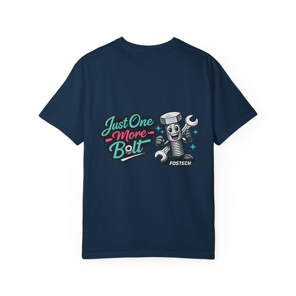 Just One More Bolt T-Shirt — Cute Bolt & Wrench Mechanic Graphic Tee