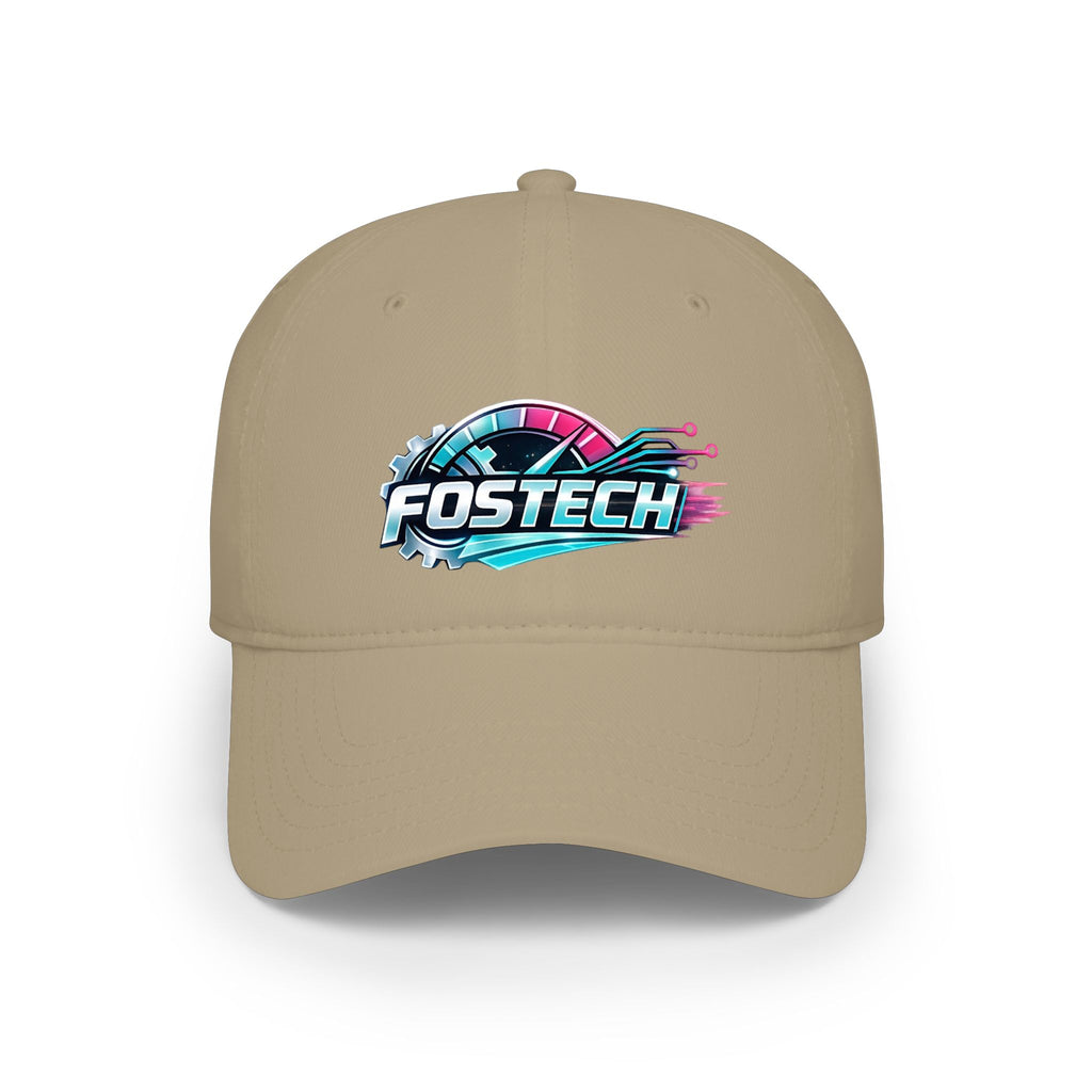 FOSTECH Speed Logo Low-Profile Baseball Cap