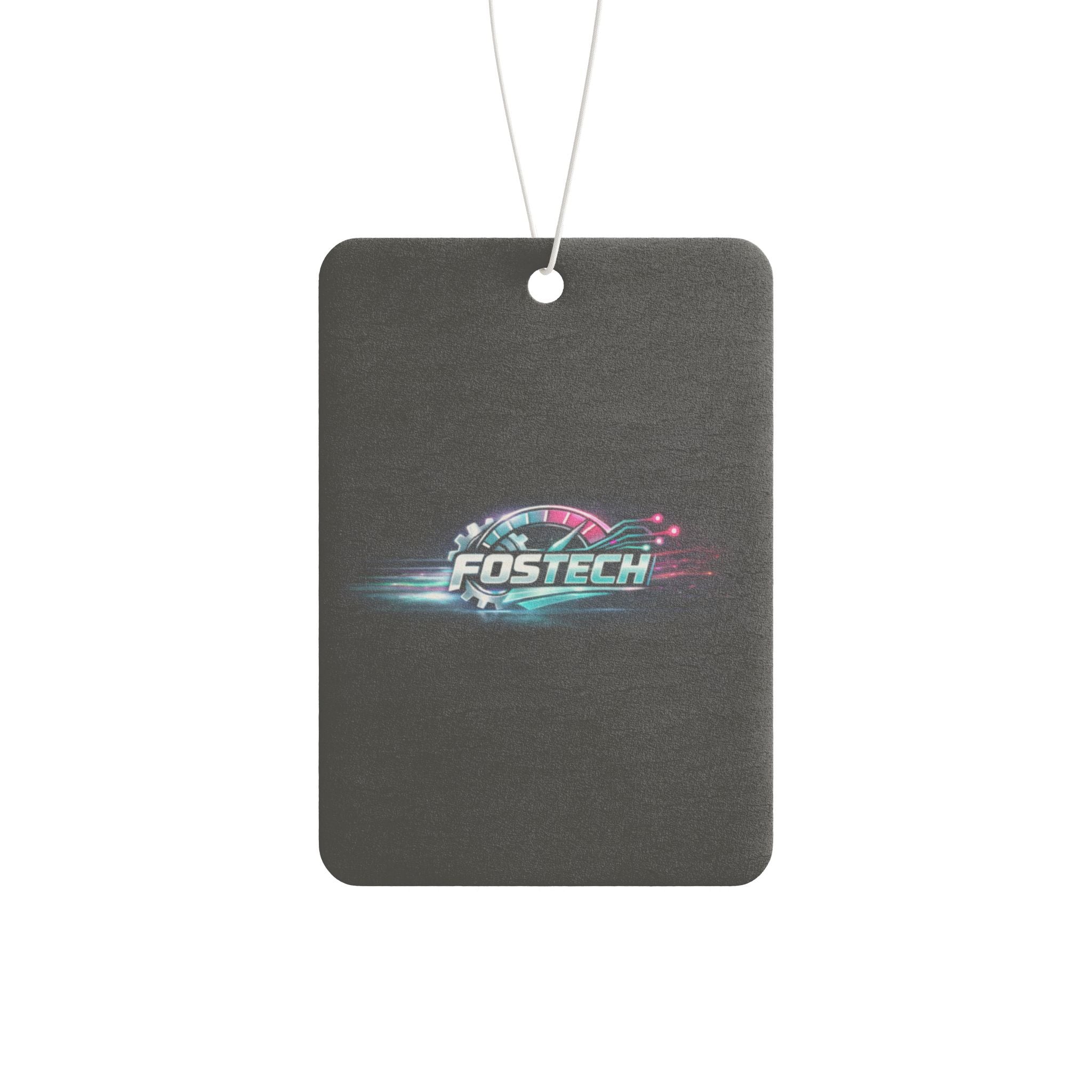Fostech Retro Racing Car Air Freshener — Cool Scented Hanging Auto Decor