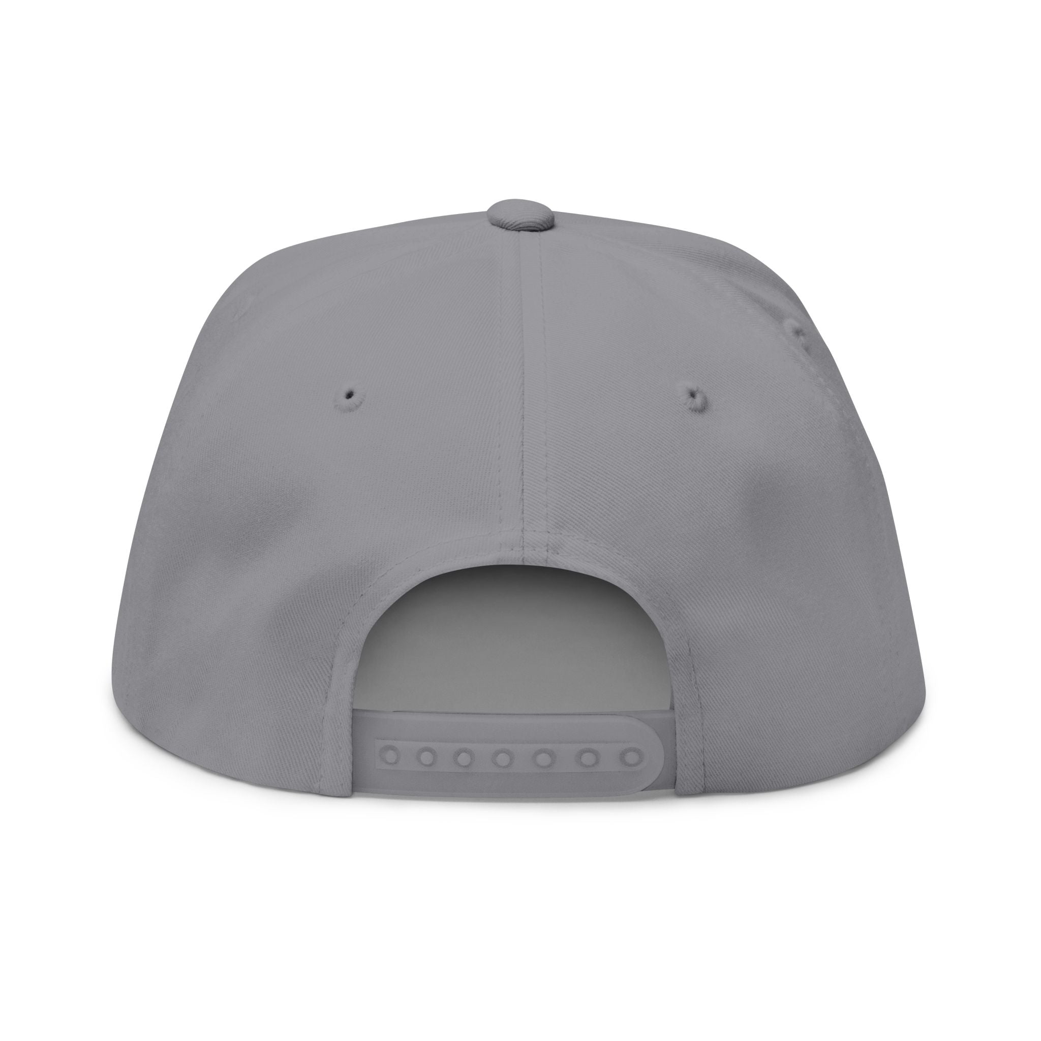 Embroidered Flat Bill Cap – FOSTECH Logo Snapback