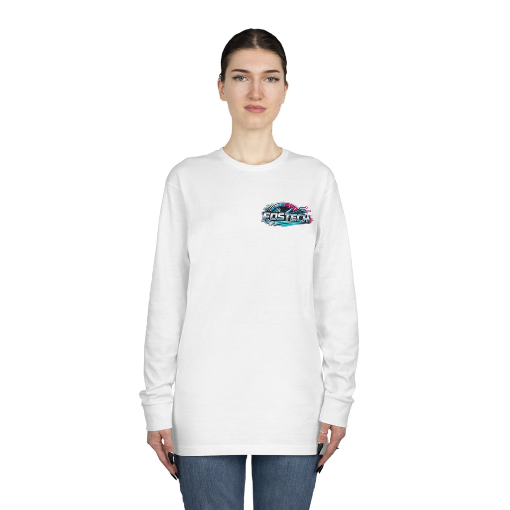FOSTECH Retro Wave Long Sleeve Tee — Vintage Surf Logo Shirt