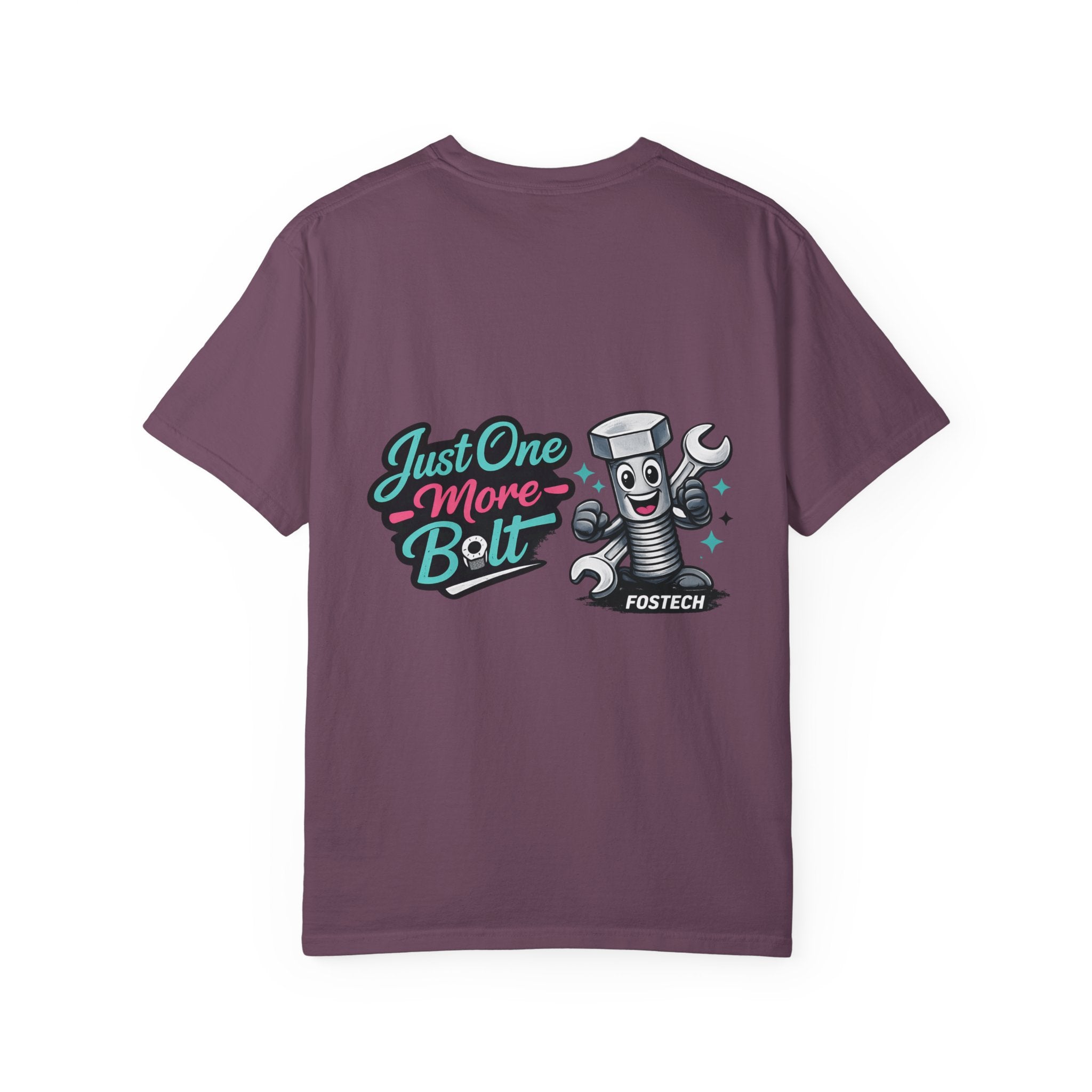 Just One More Bolt T-Shirt — Cute Bolt & Wrench Mechanic Graphic Tee