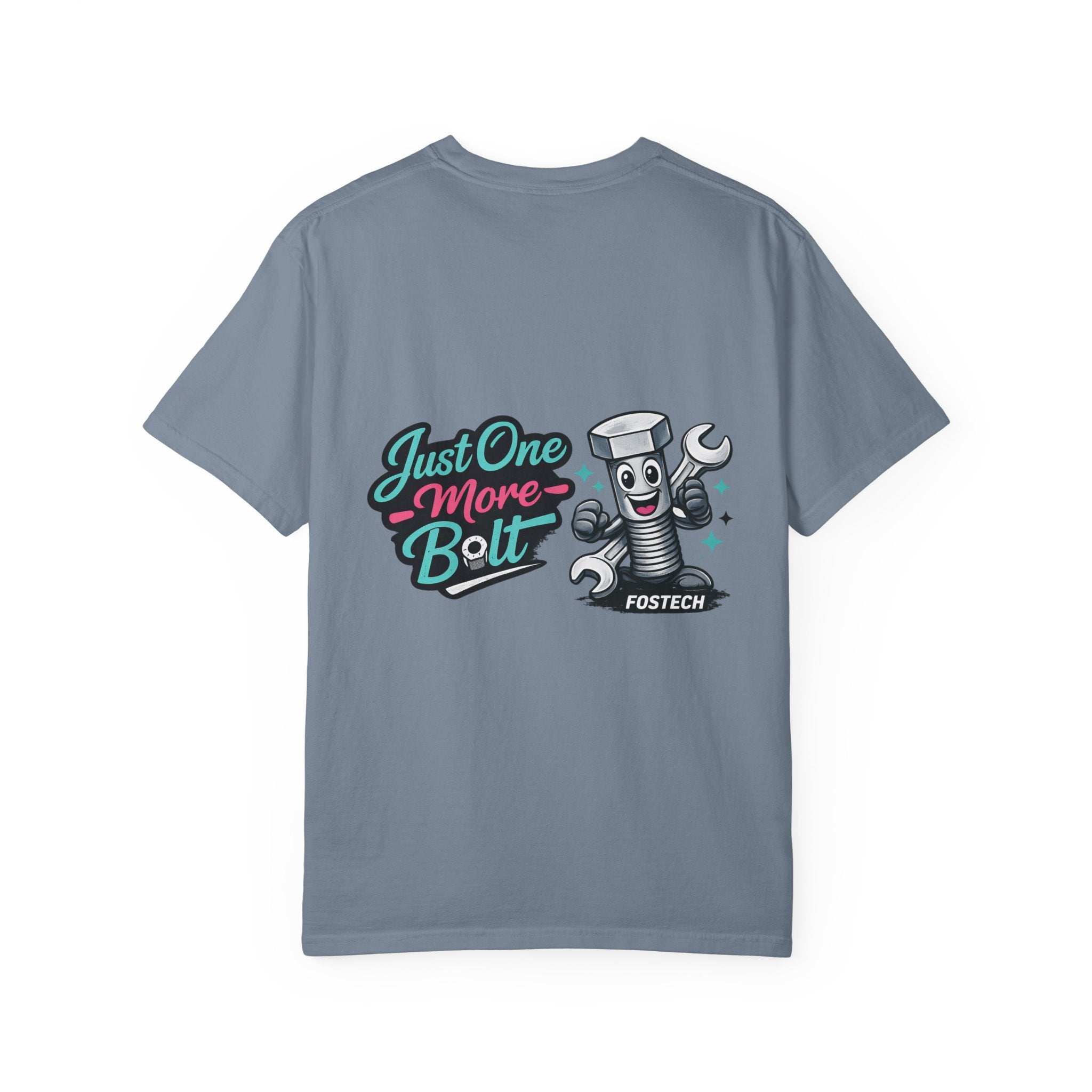 Just One More Bolt T-Shirt — Cute Bolt & Wrench Mechanic Graphic Tee