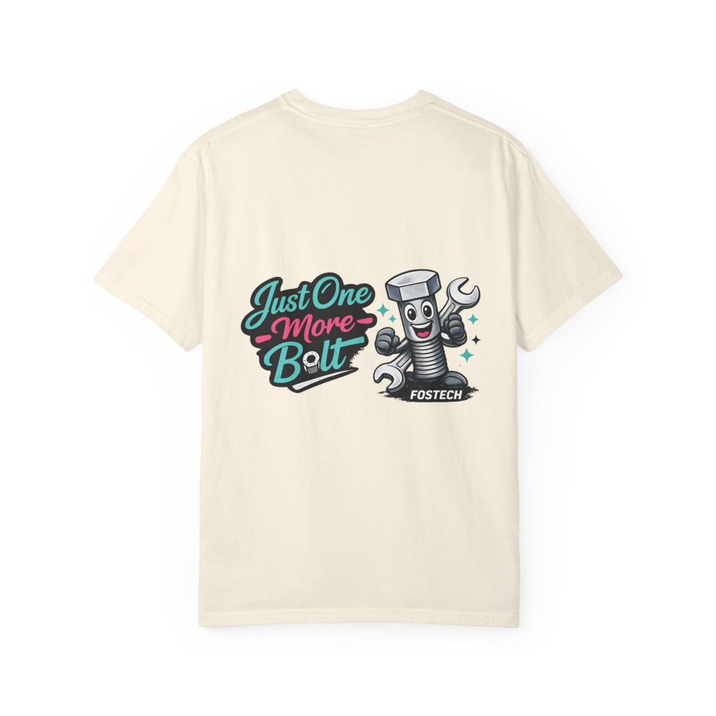 Just One More Bolt T-Shirt — Cute Bolt & Wrench Mechanic Graphic Tee